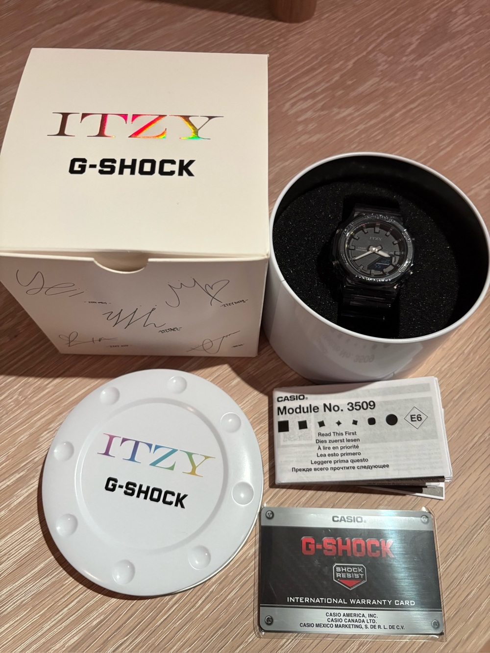 Itzy G-Shock Casio Watch